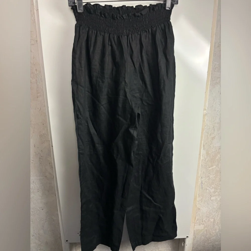 House of Harlow 1960 Black linen pants‎